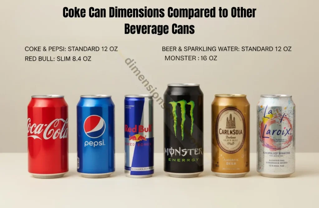 coke-can-dimensions-compared-to-beverage-cans