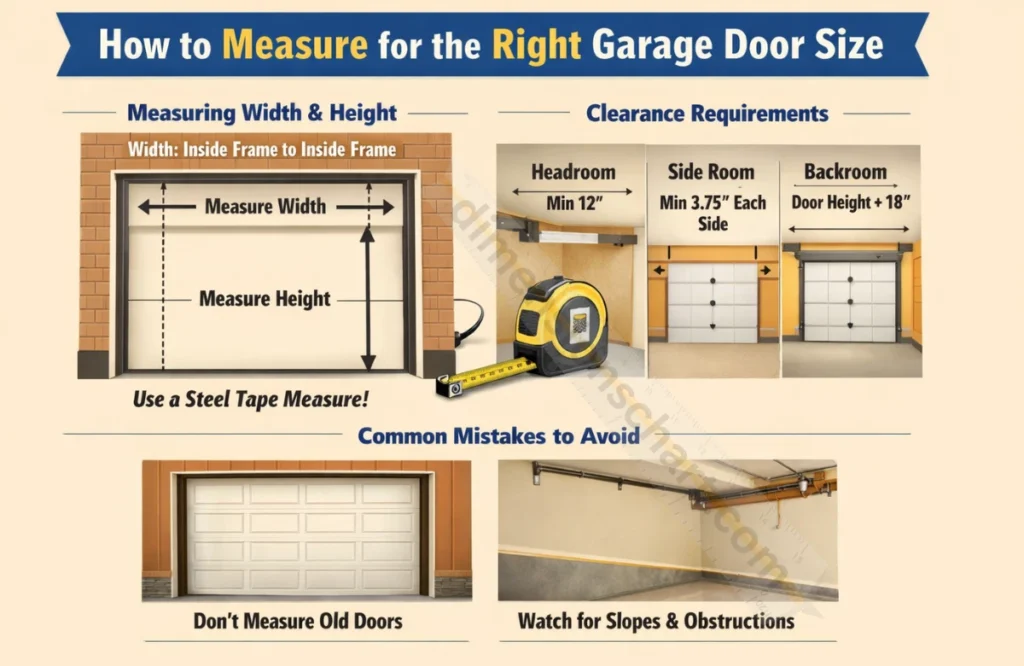 how-to-measure-for-the-right-garage-door-size