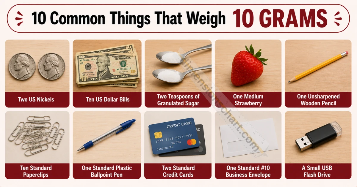 10-common-things-that-weigh-10-grams