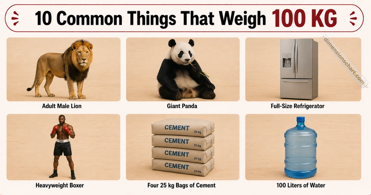 10-common-things-that-weigh-100-kg