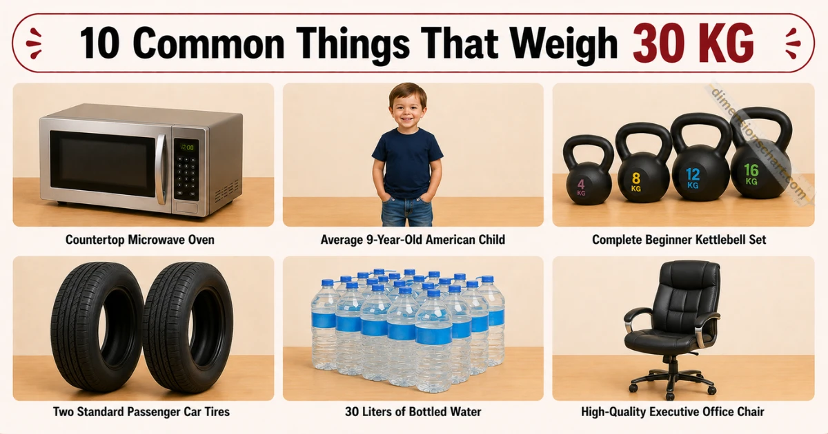 10-common-things-that-weigh-30-kg