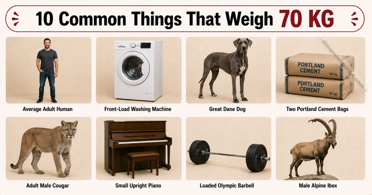 10-common-things-that-weigh-70-kg