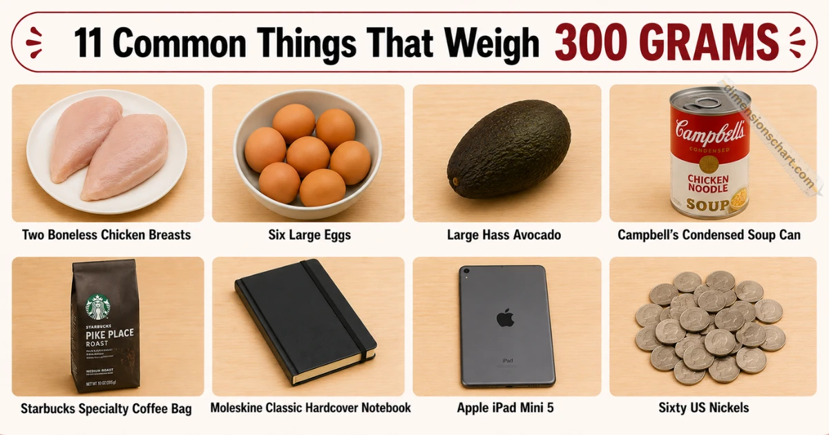 11-common-things-that-weigh-300-grams