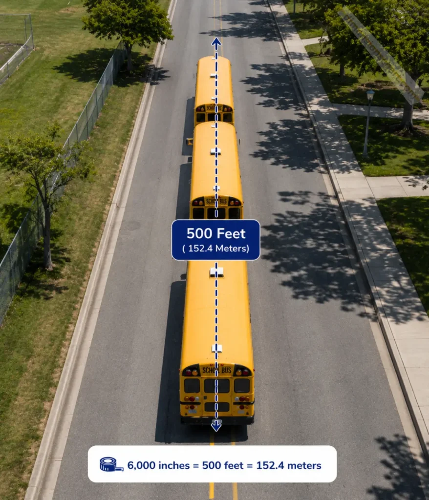 12.5-school-buses-lined-up-end-to-end