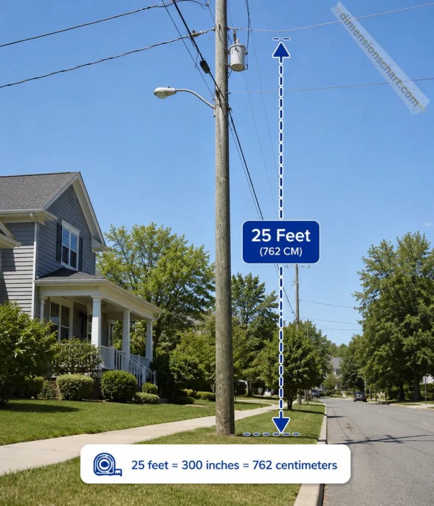 25-feet-long-residential-utility-pole