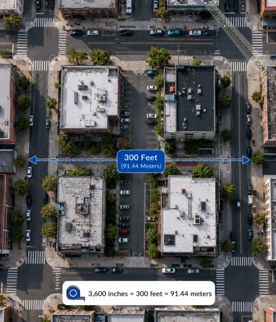 300-feet-one-standard-city-block