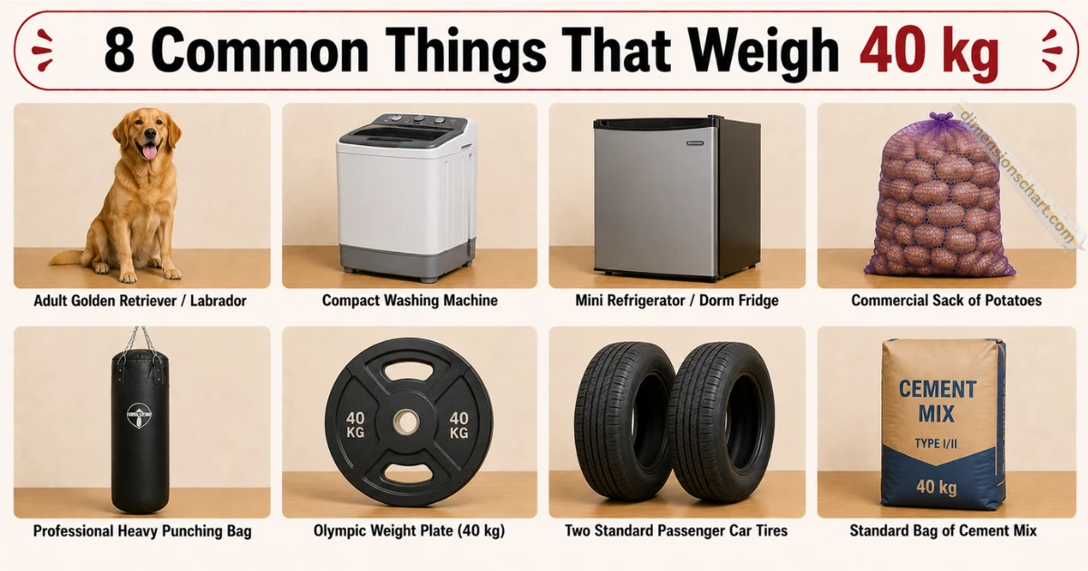 8-common-things-that-weigh-40-kg