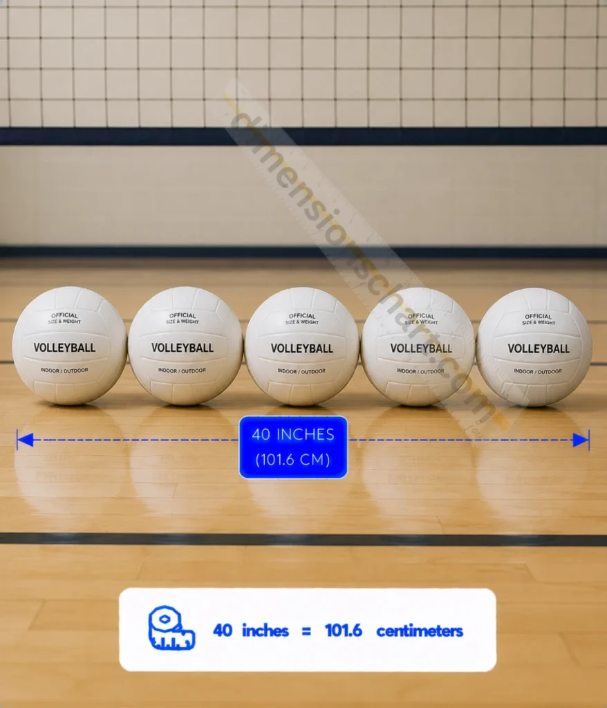 five-regulation-volleyballs-side-by-side