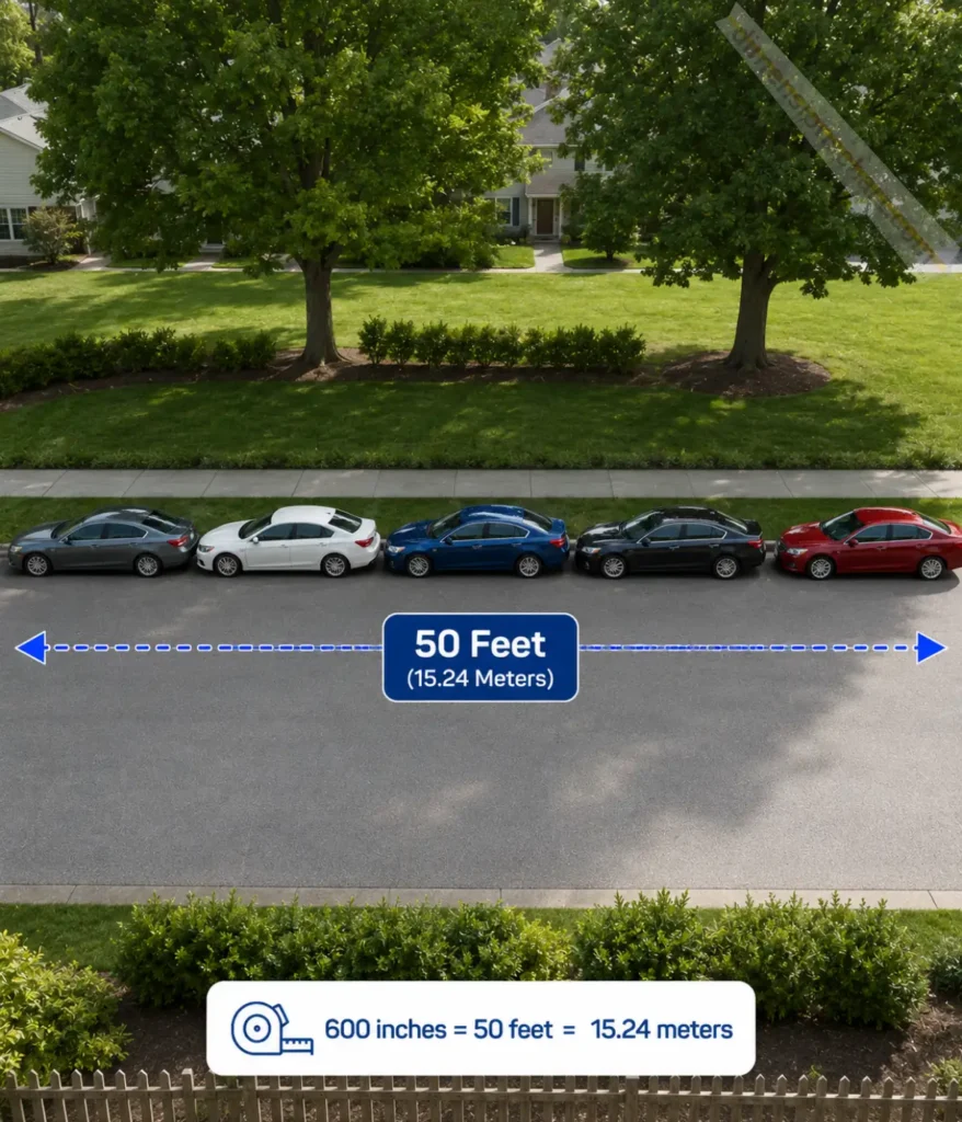 five-passenger-cars-parked-end-to-end